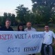 Zeleni posetili Bajšu i potpisali peticiju za rešavanje problema zagađenosti reke Krivaje