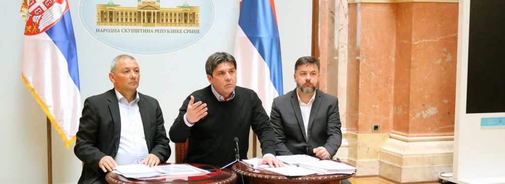 Zelena stranka - Prvi put vode u Ustavu Srbije