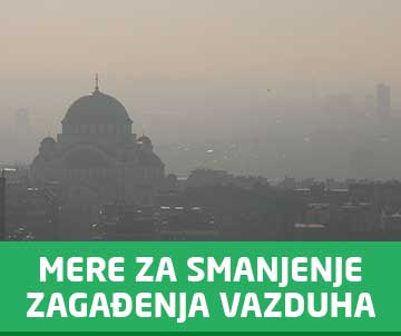 Zelena stranka - Predlog mera za smanjenje aerozagadjenja - banner